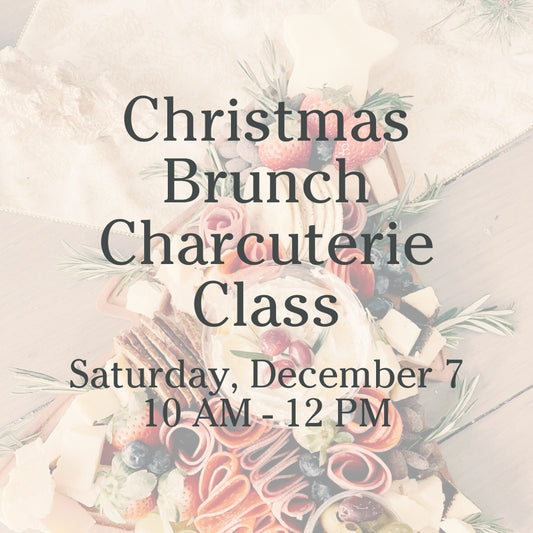 Christmas Brunch Charcuterie Class