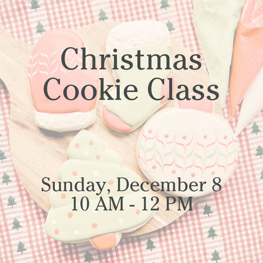 Christmas Cookie Class