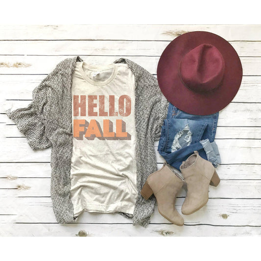 Shirt, Hello Fall