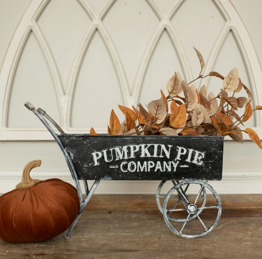 Wheelbarrow, Black Pumpkin Pie