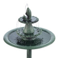 Load image into Gallery viewer, Alpine Corporation Tiered Pedestal Fish Fountain Birdbath
