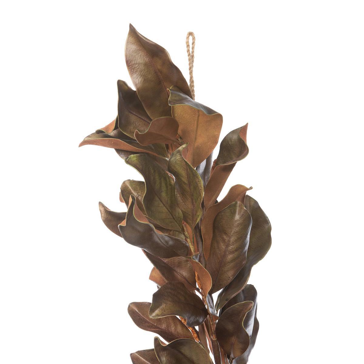 Garland, Bronzed Magnolia Leaf