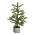 Load image into Gallery viewer, Cement Pot, Pine tree
