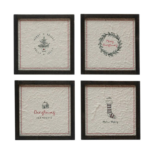 Wall Decor,  w/ Christmas Image & Words