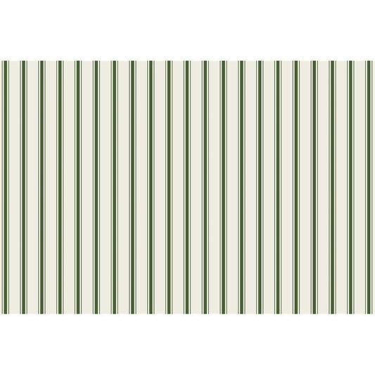 Placemat, Green Ribbon Stripe