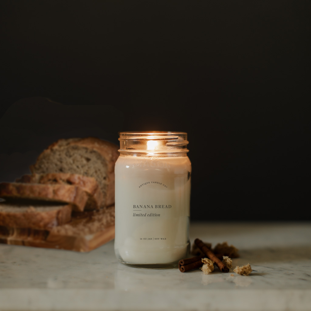 Candle, Banana Bread