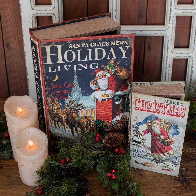 Holiday Living Book Boxes (set of 2)