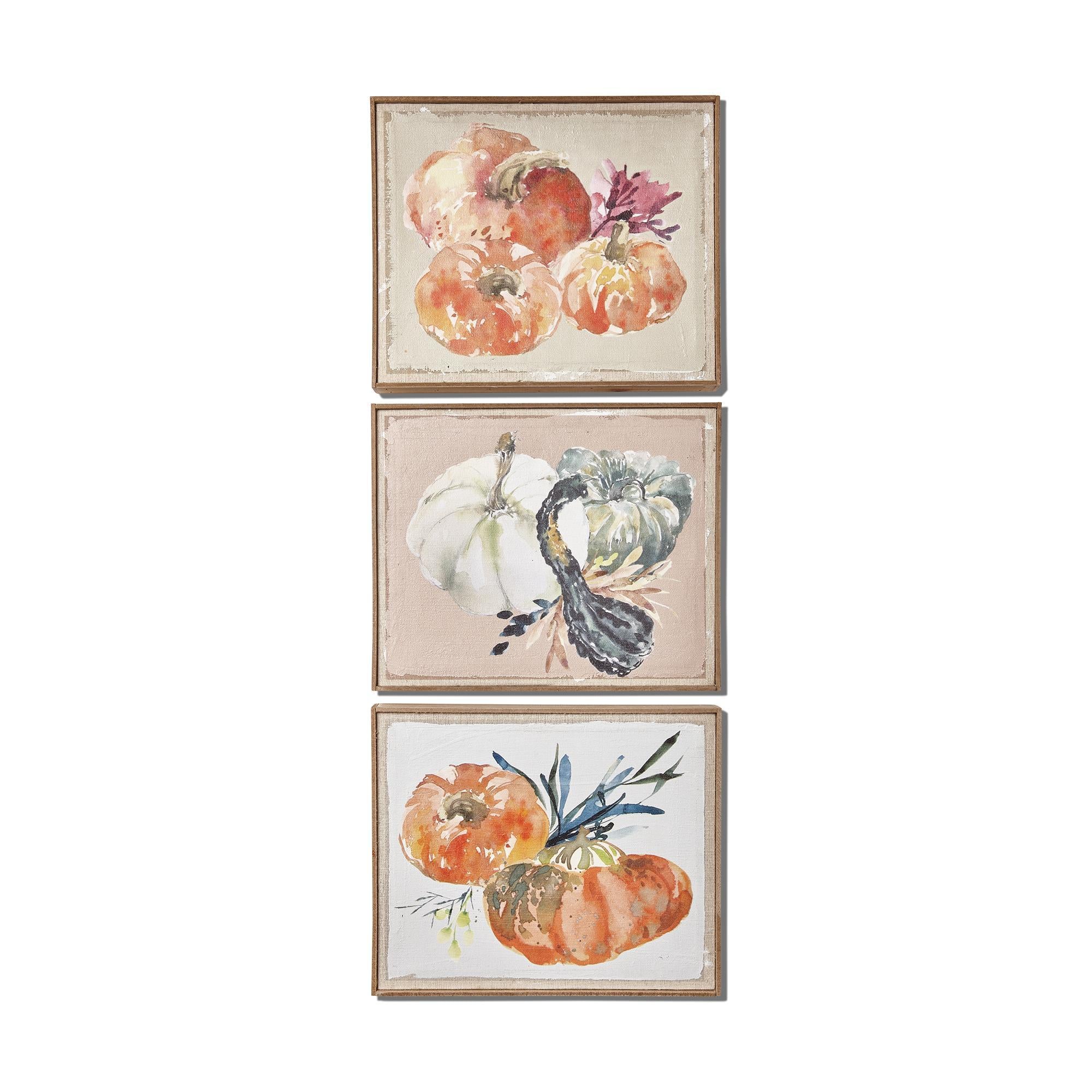 Wall Art, Watercolor Pumpkin