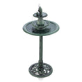 Load image into Gallery viewer, Alpine Corporation Tiered Pedestal Fish Fountain Birdbath
