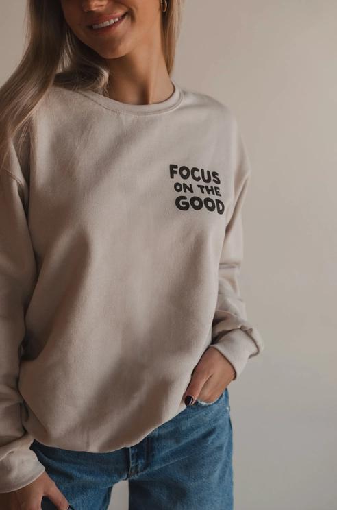 Focus On the Good Pullover