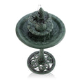 Load image into Gallery viewer, Alpine Corporation Tiered Pedestal Fish Fountain Birdbath
