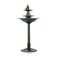 Load image into Gallery viewer, Alpine Corporation Tiered Pedestal Fish Fountain Birdbath
