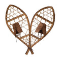 Load image into Gallery viewer, Wood Snowshoes Decor

