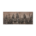 Load image into Gallery viewer, Winter Forest Trees, Set of 2
