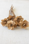 Load image into Gallery viewer, Faux, Wooden Decor Roses
