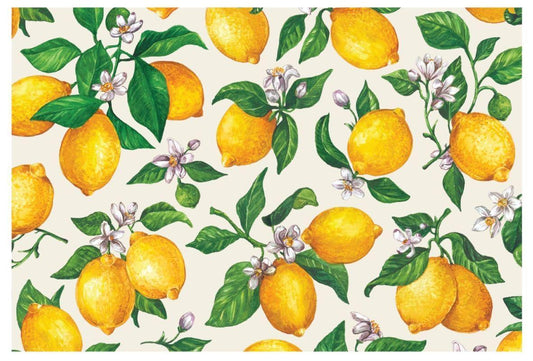 Placemat, Lemons