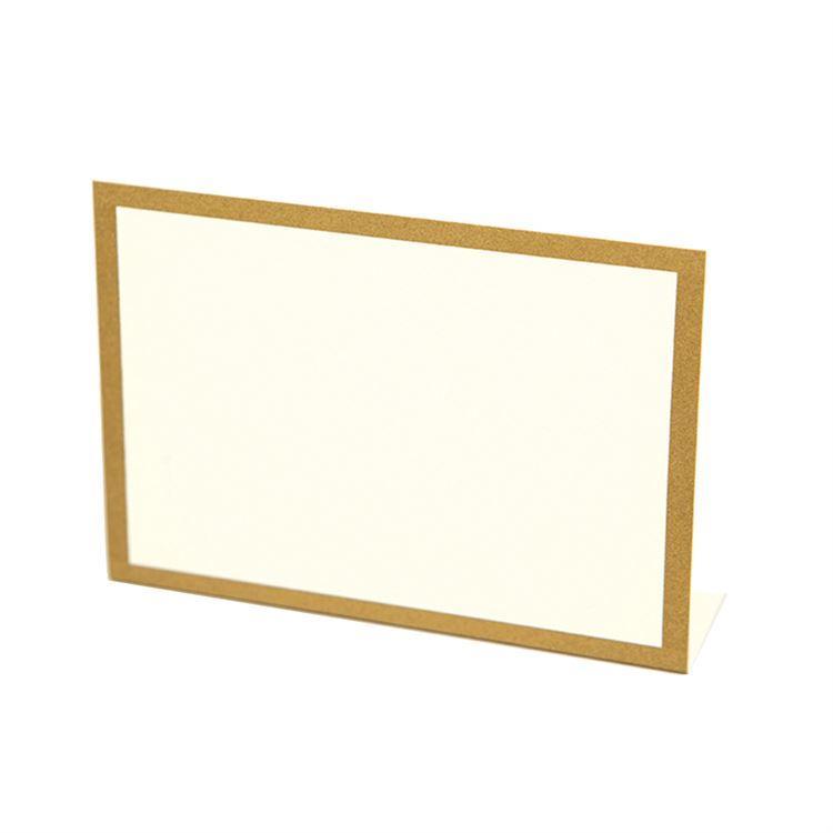 Place Card, Gold Frame