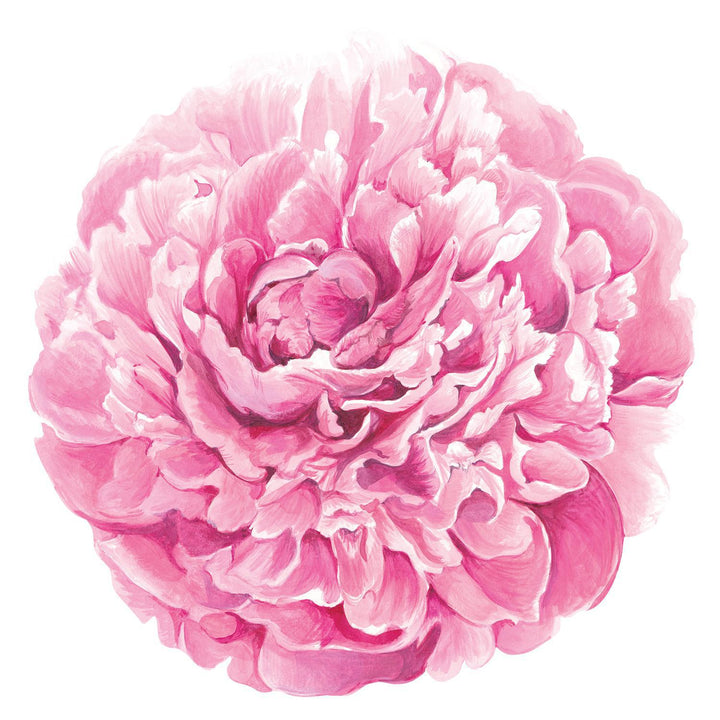 Placemat, Die-Cut Peony