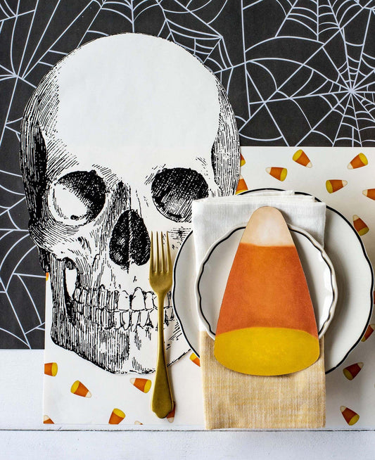 Placemat, Die Cut Skull