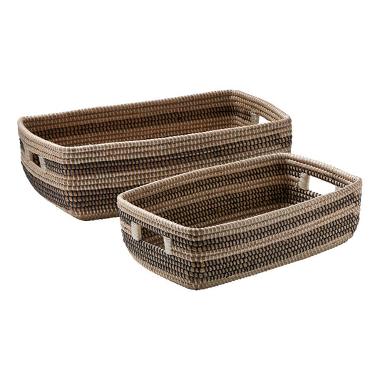 Basket, Seagrass Stripe