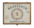 Load image into Gallery viewer, Box, Wood & Canvas "Beekeeper"
