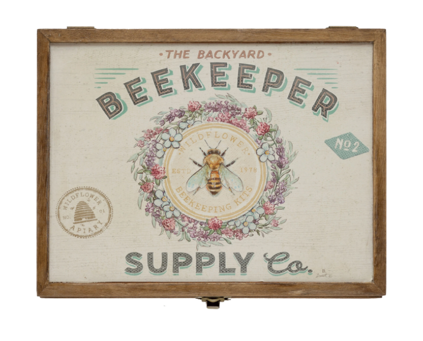 Box, Wood & Canvas "Beekeeper"