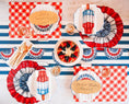 Load image into Gallery viewer, Die Cut Star-Spangled Placemat
