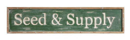 Seed & Supply Co. Sign