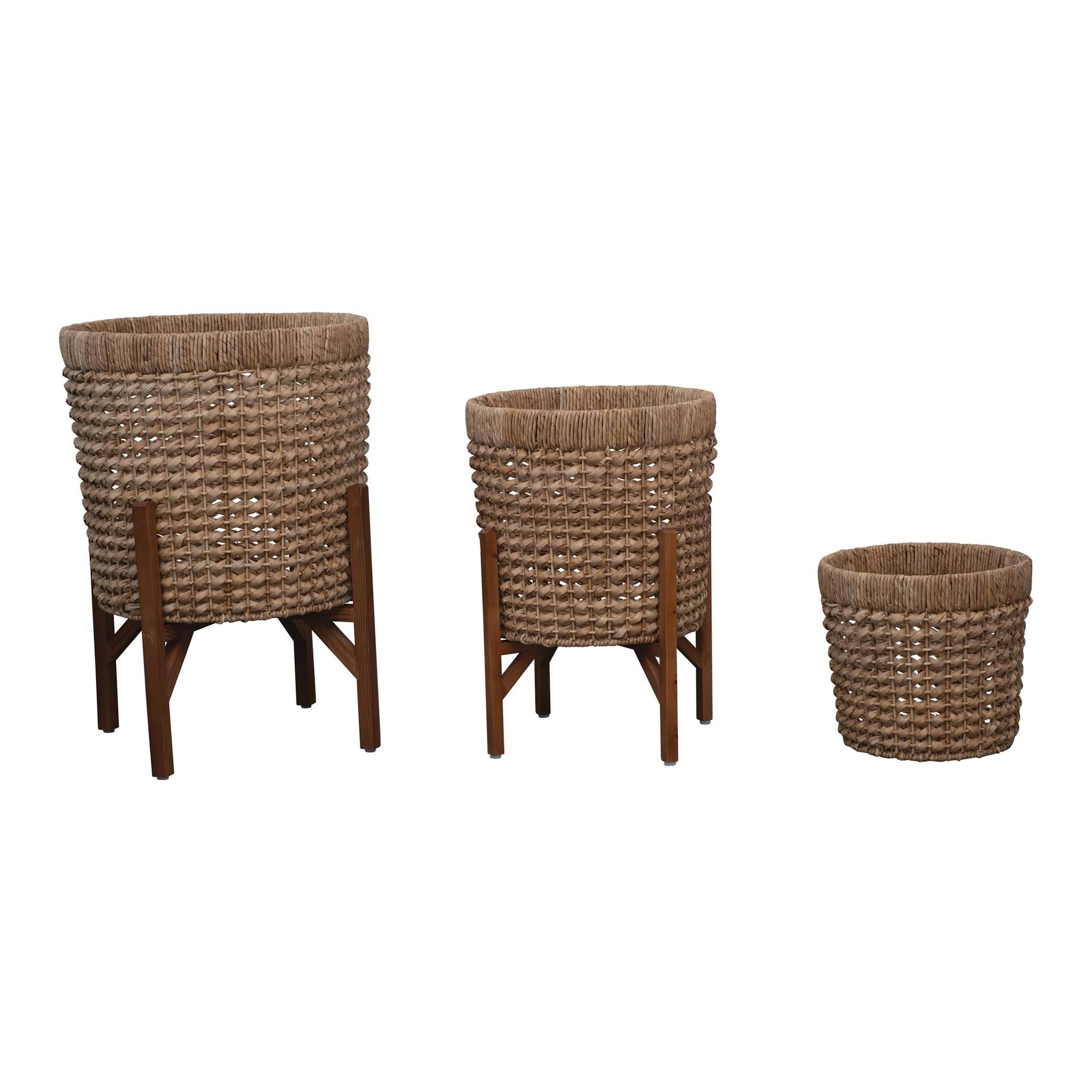 Hand Woven Planter, 3 Styles