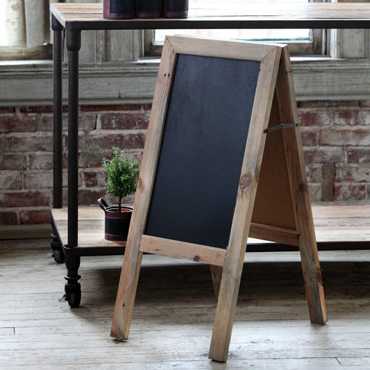 Two-Sided Sidewalk Chalkboard