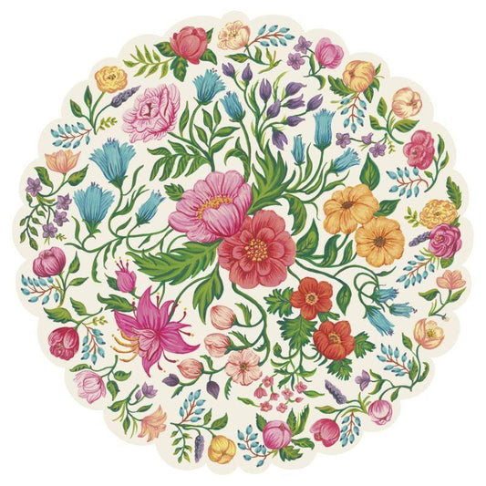 Placemat, Die Cut Sweet Garden Posey