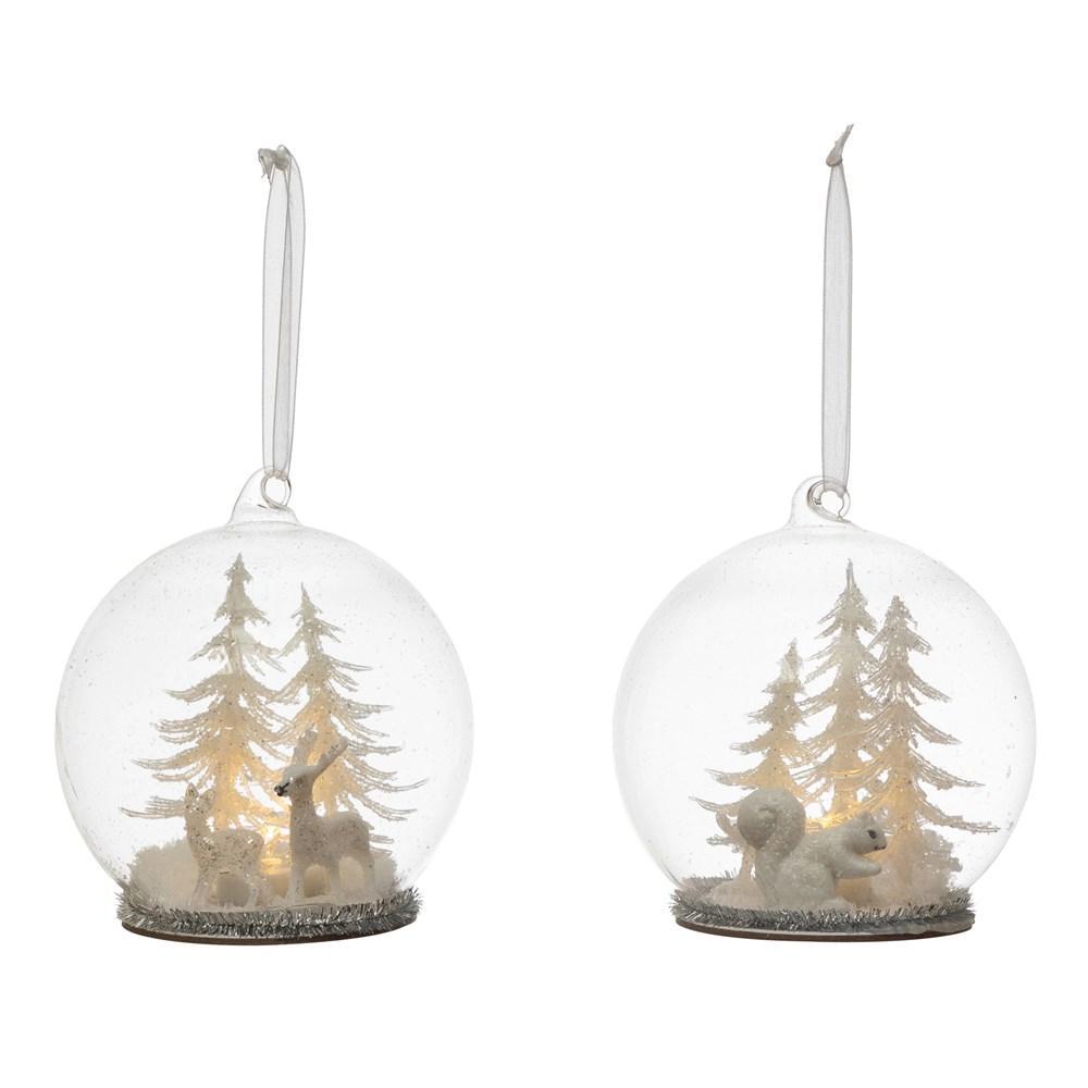 Ornament, Glass Ball Snowglobe