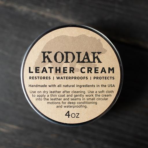 Kodiak Leather Cream, Tin