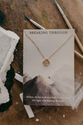 Load image into Gallery viewer, Breaking Through | Christian Necklace Jesus | John 1:3
