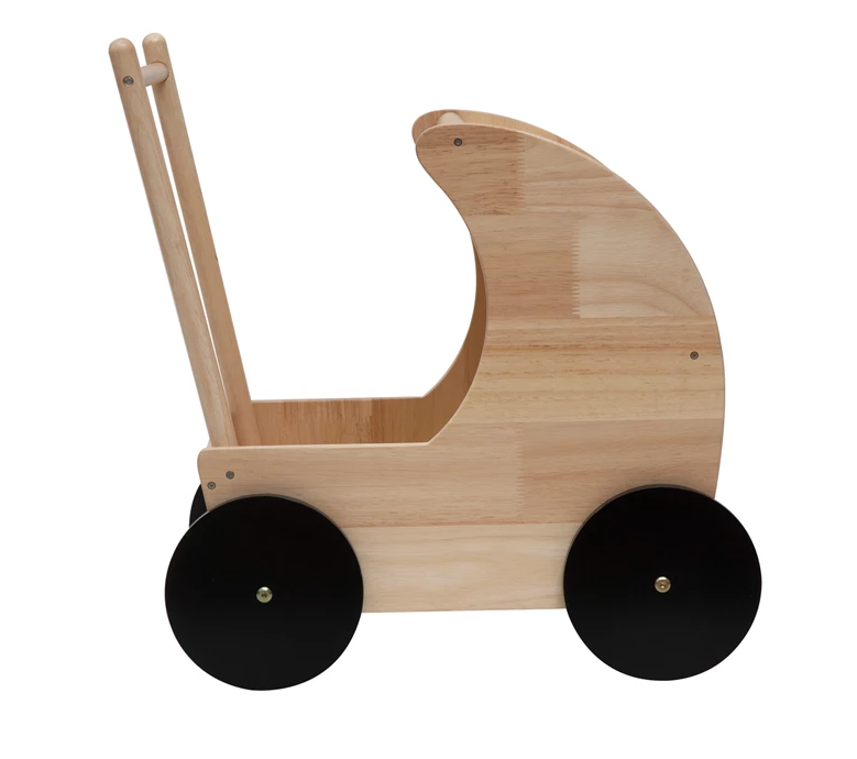 Carriage, Rubberwood Toy Doll