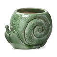 Load image into Gallery viewer, Snail Planter - Green
