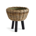 Load image into Gallery viewer, Plant Riser, Woven Rattan Dry Basket
