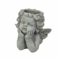 Cherub Cement Planter