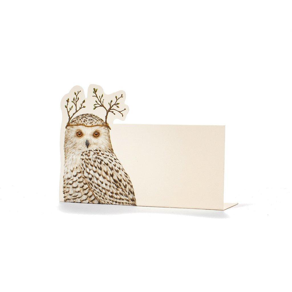 Place Card, Winter Owl