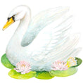 Load image into Gallery viewer, Placemat, Die-cut Fabulous Swan

