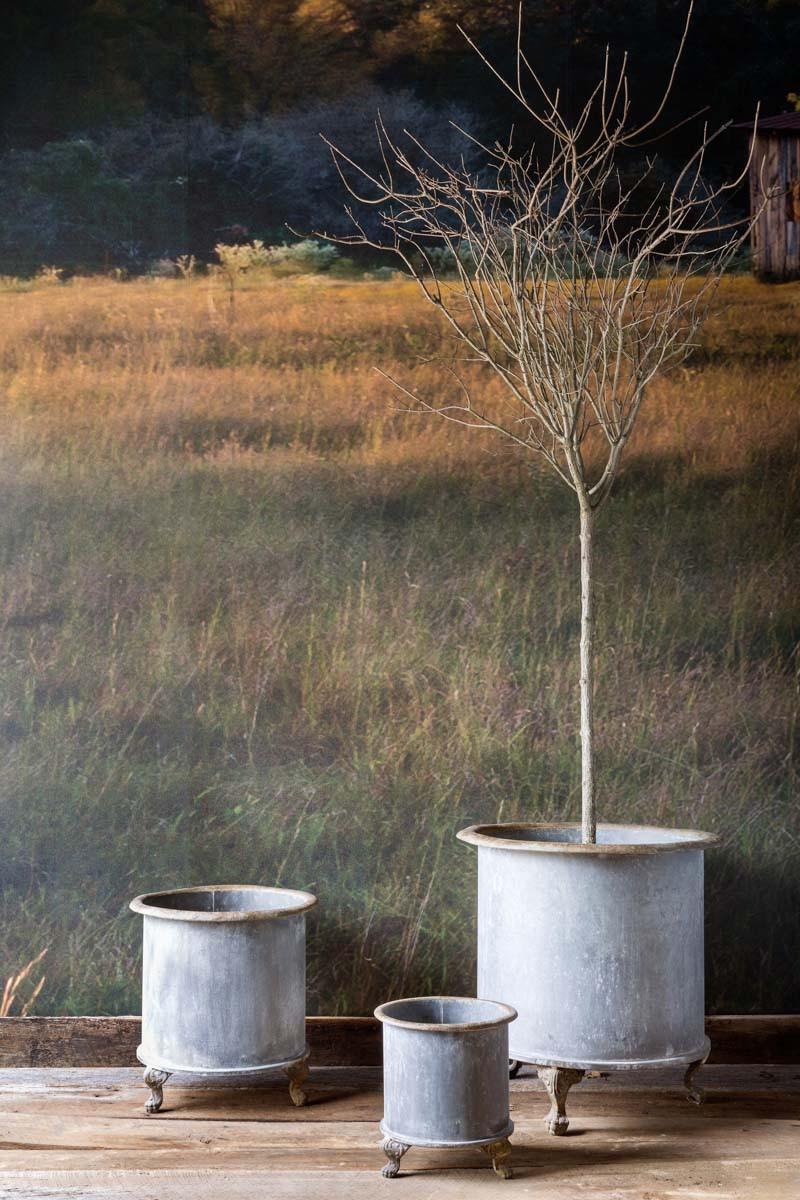 Footed Creamery Tank Planter