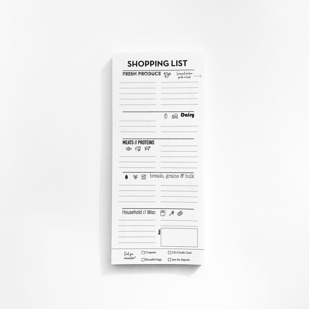 Market Shopping List