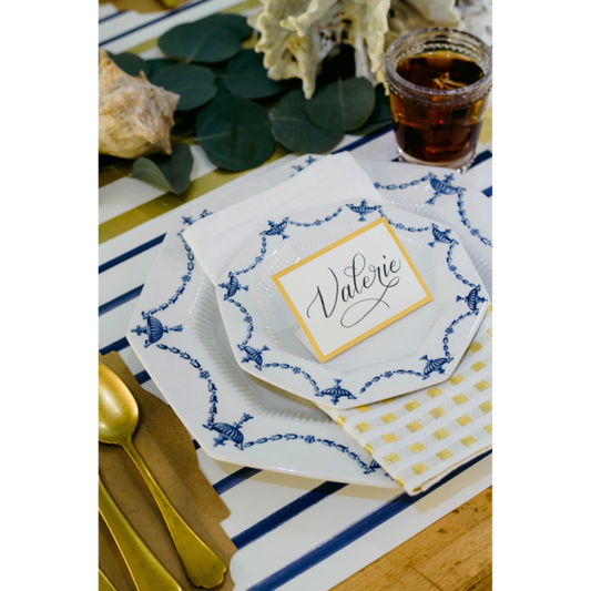 Place Card, Gold Frame