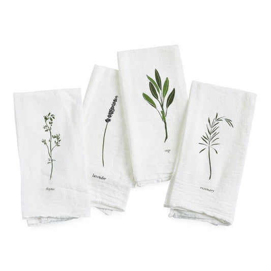 Napkins, Garden Herb - Set of 4