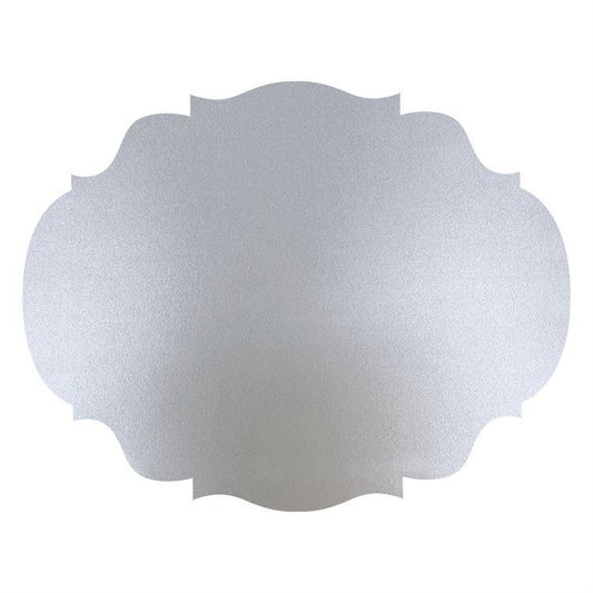 Placemat, Die Cut Silver French Frame