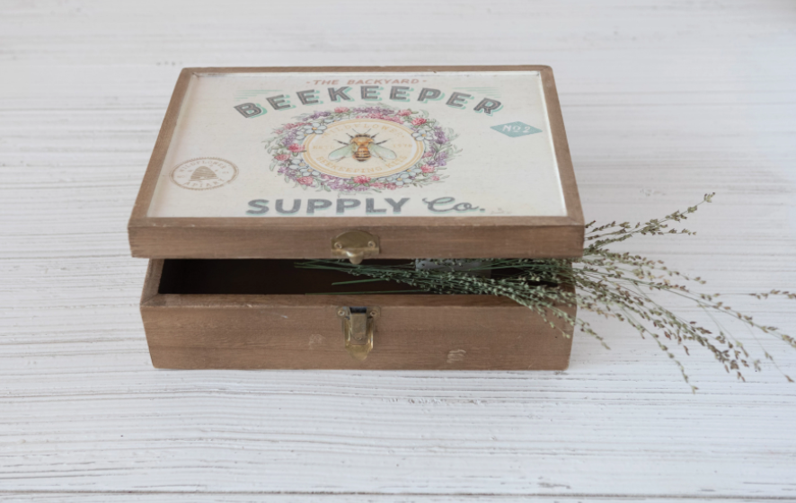 Box, Wood & Canvas "Beekeeper"