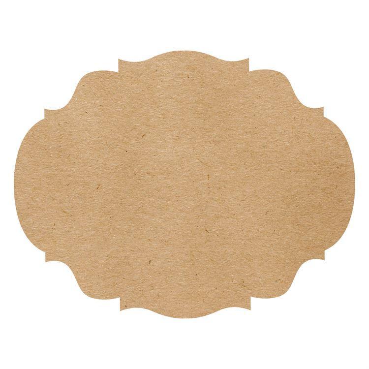 Placemat, Die Cut French Frame